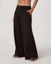 Waffle Wideleg Pant