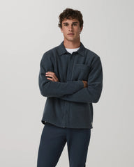 Beach Fleece Shirt Jacket