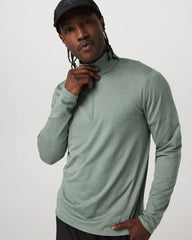 Ponto Half Zip Mock Neck