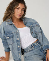 Women's Vuori Vintage Oversized Denim Jacket