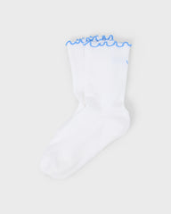 Half Crew Ruffle Sock