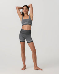 Bi-Color Seamless Longline Bra