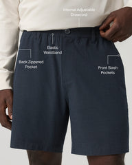 Aim Elastic Waist Short 7"