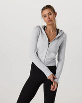 Halo Mini Full Zip Hoodie - Long