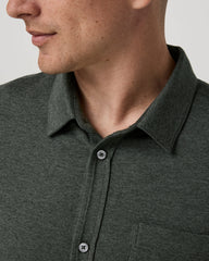 Short Sleeve Ponto Button Down Shirt