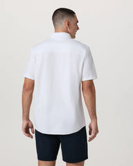 Short Sleeve Knit Oxford Button Down - Classic Fit