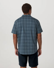 Short Sleeve Plaid Button Down Shirt