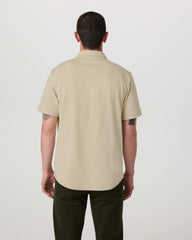 Short Sleeve Knit Oxford Button Down - Classic Fit