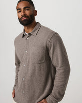 Long Sleeve Altitude Wool Button Down - Relaxed Fit