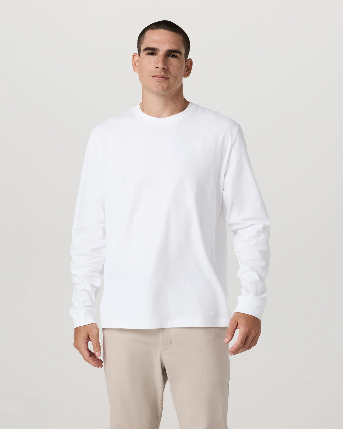 Long Sleeve Vuori Heavyweight Cotton Tee - Relaxed Fit