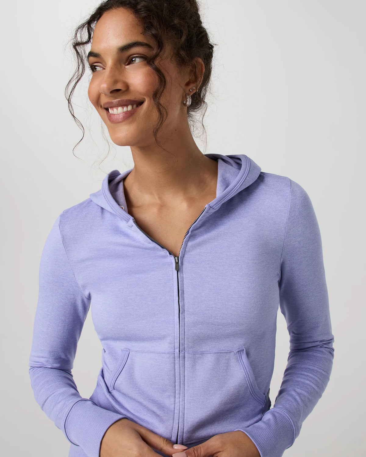 Halo Mini Full Zip Hoodie - Long