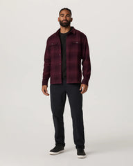 Long Sleeve Flannel Button Down Shirt