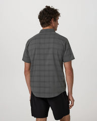 Short Sleeve Plaid Button Down Shirt