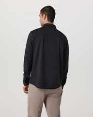 Long Sleeve Knit Oxford Button Down - Classic Fit