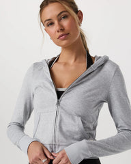 Halo Mini Full Zip Hoodie - Long