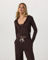 Halo Mini Full Zip Hoodie - Long