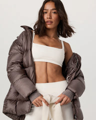 Women's Coordinate Long Down Jacket