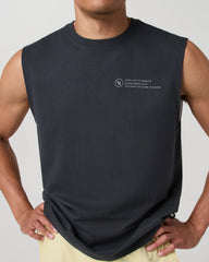 Sleeveless Heavyweight Cotton Muscle Tank