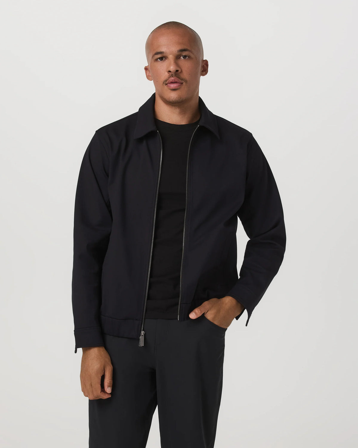 Vuori Meta™ Twill Harrington Jacket