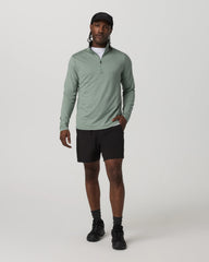 Ponto Half Zip Mock Neck
