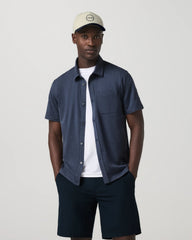 Short Sleeve Ponto Button Down Shirt