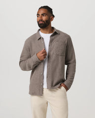 Long Sleeve Altitude Wool Button Down - Relaxed Fit