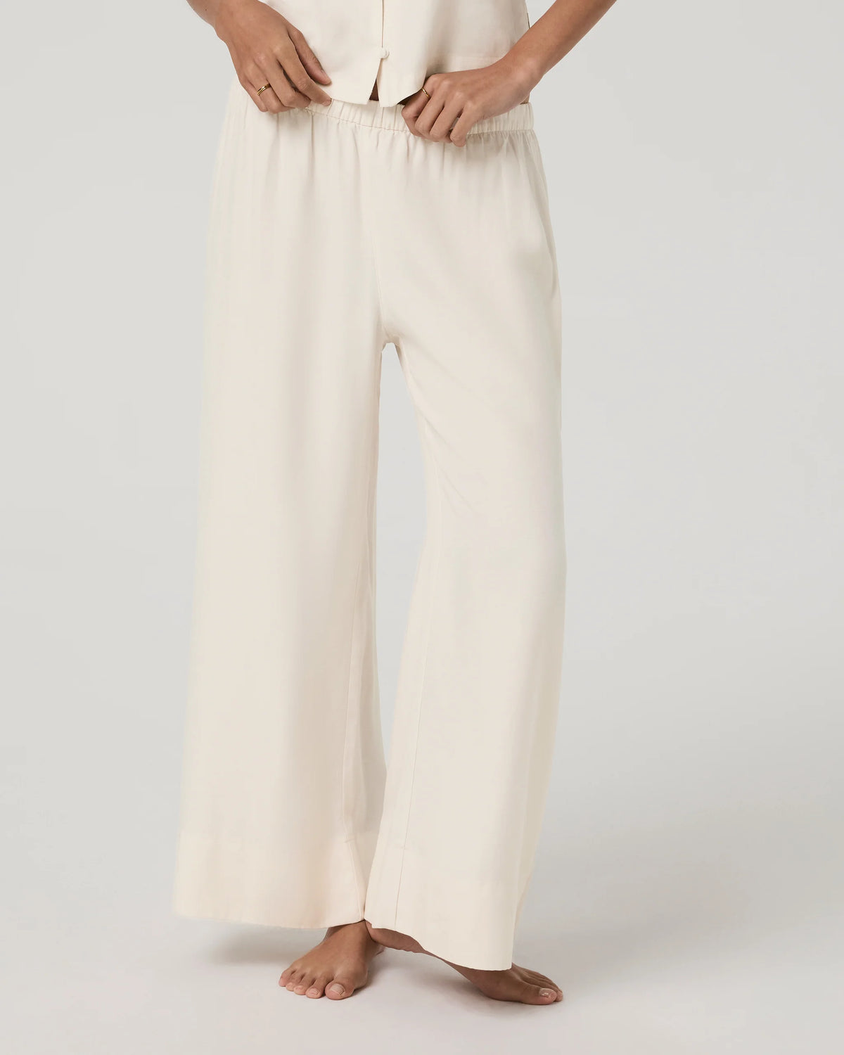 Trestles Twill Crop Wideleg Pant