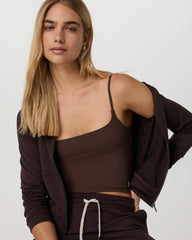 Halo Mini Full Zip Hoodie - Long